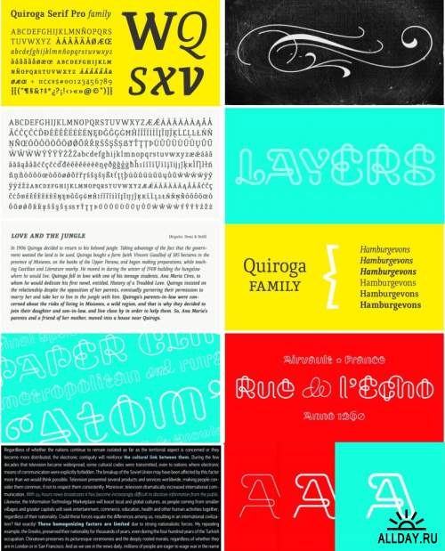 Сборник красивых шрифтов / Fonts pack 12