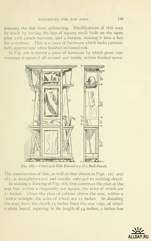 Furniture for the craftsman: a manual for the student and machanic