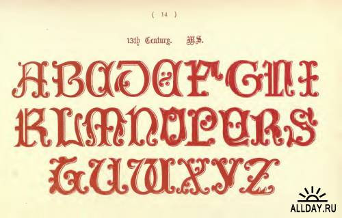 The book of ornamental alphabets, ancient and mediaeval, from the eighth century