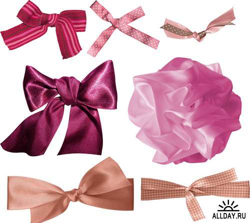 Tapes, ribbons and bows 8 | Банты, ленты и бантики 8