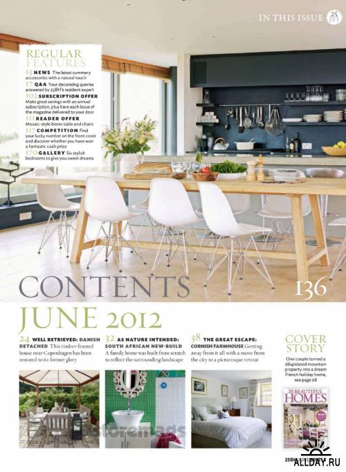 25 Beautiful Homes - June 2012