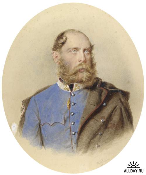 Австрийский художник Josef Kriehuber (1800-1876)