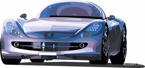 Векторный клипарт автомобили - Vector Clipart cars