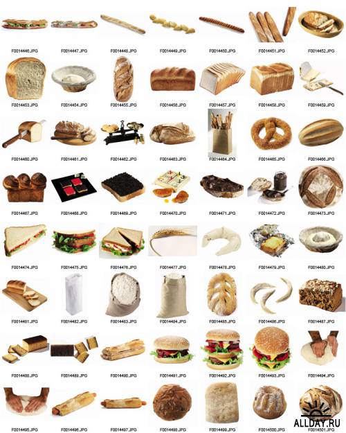 Iconotec. Object Samples. OS012 Bread - ХЛЕБ