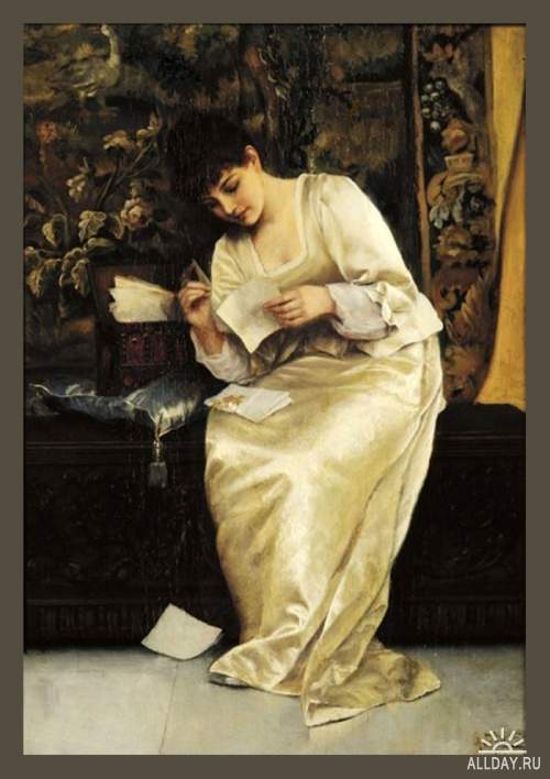 Чешский художник Alfred Seifert (1850 - 1901)