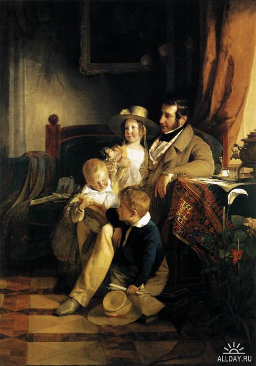 Австрийский художник Friedrich von Amerling (1803–1887)