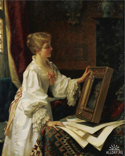 Художник Jan Frederik Pieter Portielje (1829-1908)