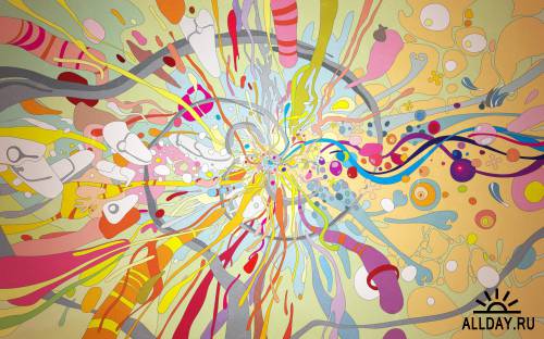 40 Wonderful Colorful Art HD Wallpapers
