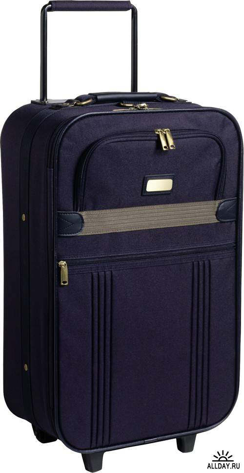 Travel - suitcase and bag 2 | Путешествие - чемодан и дорожная сумка 2 - Набор элементов для коллажей