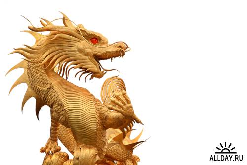 Статуэтки драконов | Dragon Statue - UHQ Stock Photo