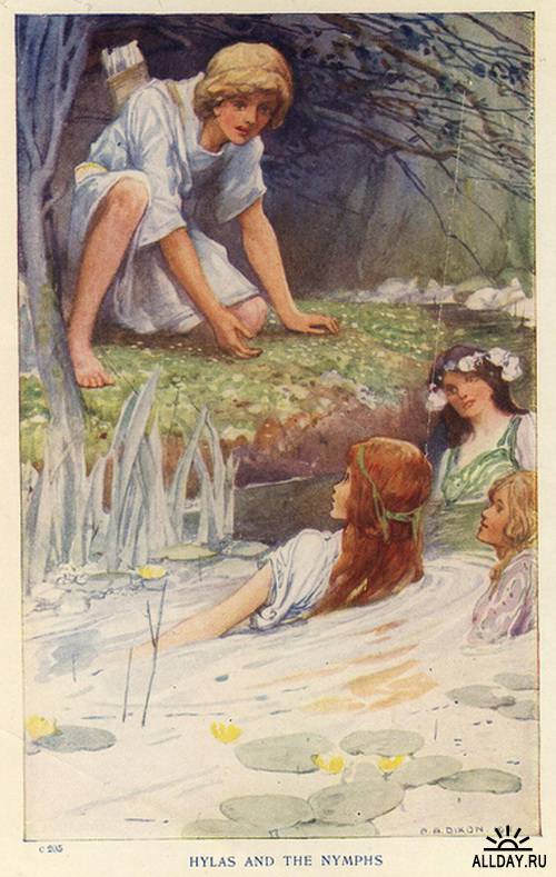 Иллюстратор Артур Август Диксон (Arthur Augustus Dixon) 1872-1959