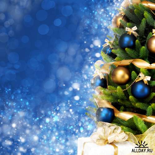 Новогодняя елка - Растровый клипарт | Christmas Tree - UHQ Stock Photo