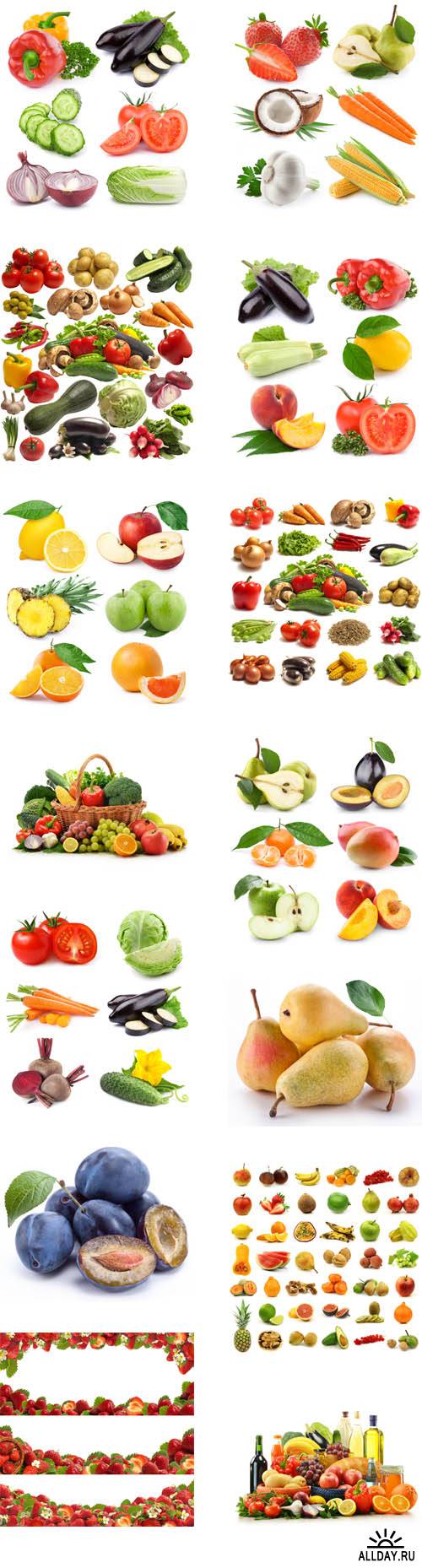 Fresh fruits, vegetables, berries