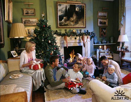 Клипарт - Family Christmas