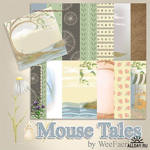 Cкрап-набор – Mouse Tales