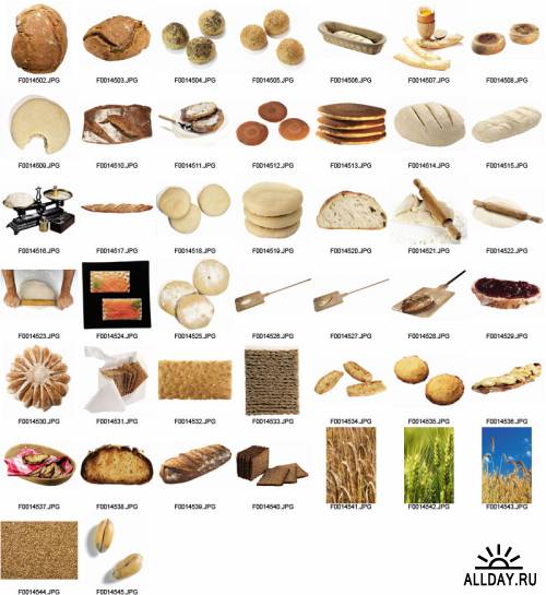Iconotec. Object Samples. OS012 Bread - ХЛЕБ