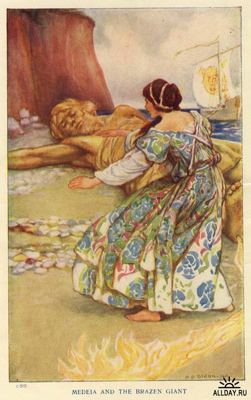 Иллюстратор Артур Август Диксон (Arthur Augustus Dixon) 1872-1959