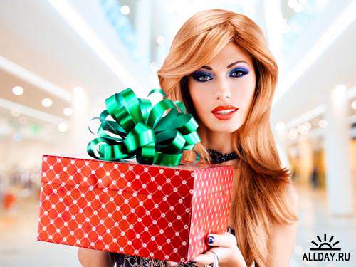 Рождественская распродажа 2014 #1 -  Растровый клипарт