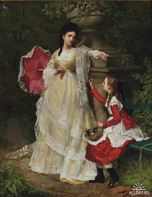 Художник Jan Frederik Pieter Portielje (1829-1908)