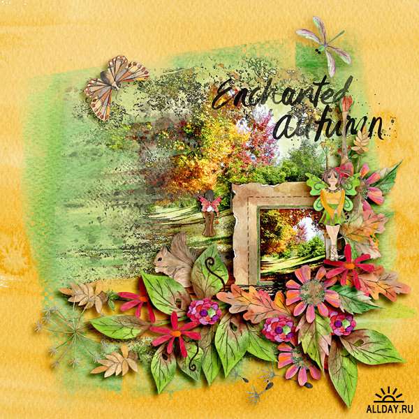 Скрап-набор Enchanted Autumn - Волшебная Осень