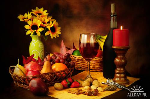 Wine Still-life - UHQ Stock Photo | Натюрморты с вином