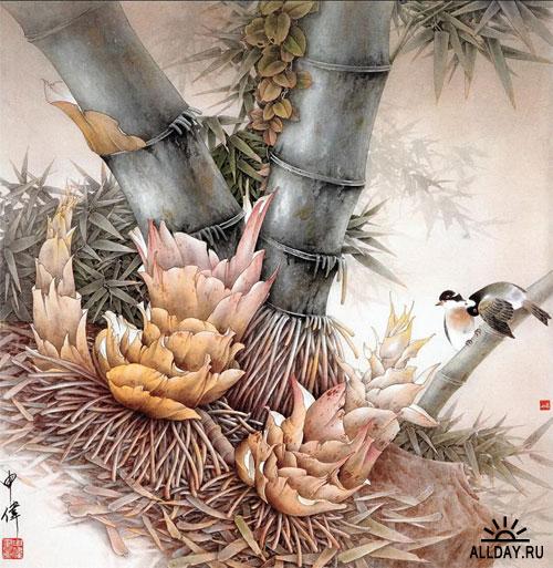 Китайский художник Shen Wei