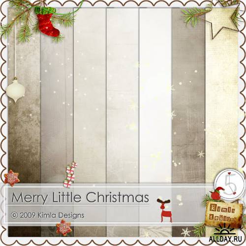 Скрап-набор Merry Little Christmas