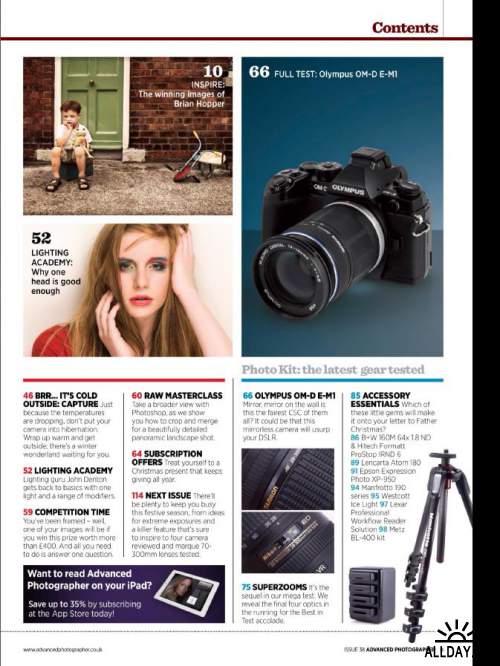 Advanced Photographer Issue 38, 2013