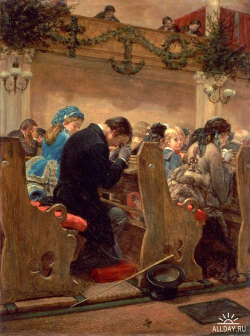 Американский художник Henry Bacon (1839-1912)