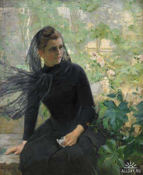 Художник  Elisabeth Keyser (Swedish, 1851 - 1898)