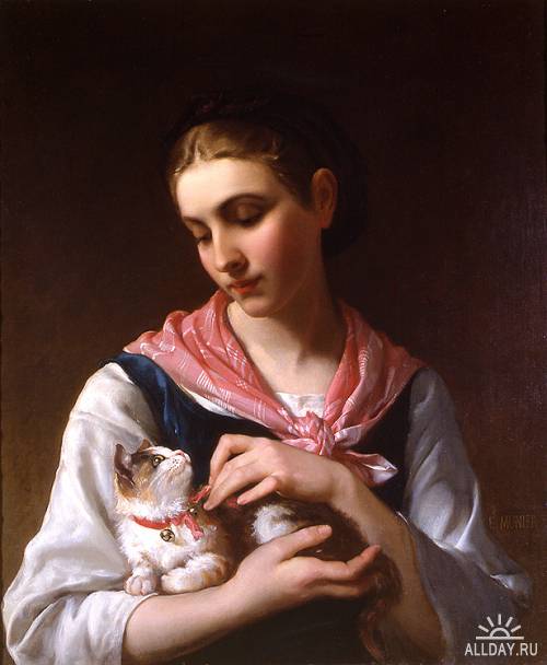Французский художник Emile Munier (1840-1895)