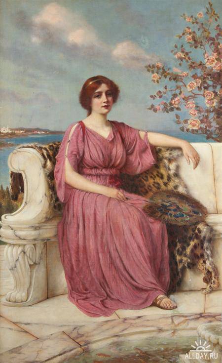 Австралийский художник Abbey Altson (1864-1949)