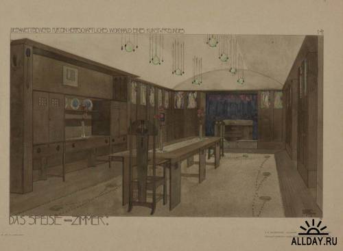 Родоначальник стиля модерн в Шотландии Charles Rennie Mackintosh (1868-1928). Продолжение