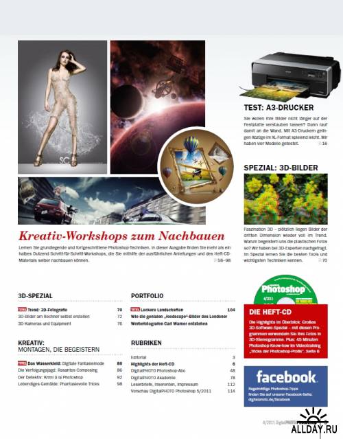 Digital Photo Photoshop Magazin - Juli-August No 04 2011