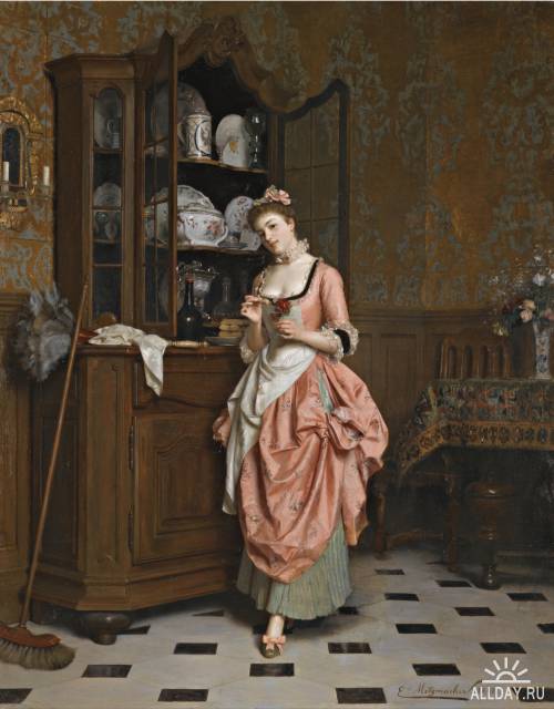 Женский образ в живописи 18-20 веков часть 7