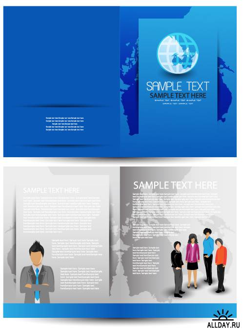 Design of business brochure