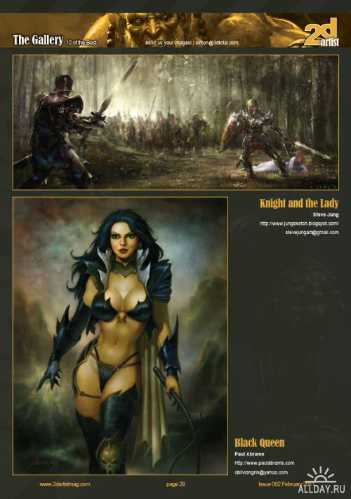 2DArtist Issue 062 - Febuary 2011 : The Fundamentals of Art