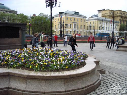 6 мая 2009 г, Манежная площадь (Москва предпраздничная)