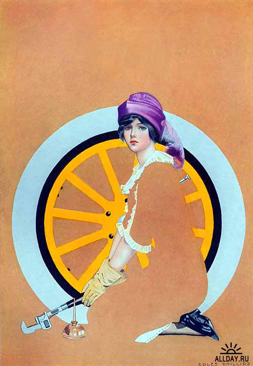 Художник-иллюстратор Clarence Coles Phillips (1880 - 1927)