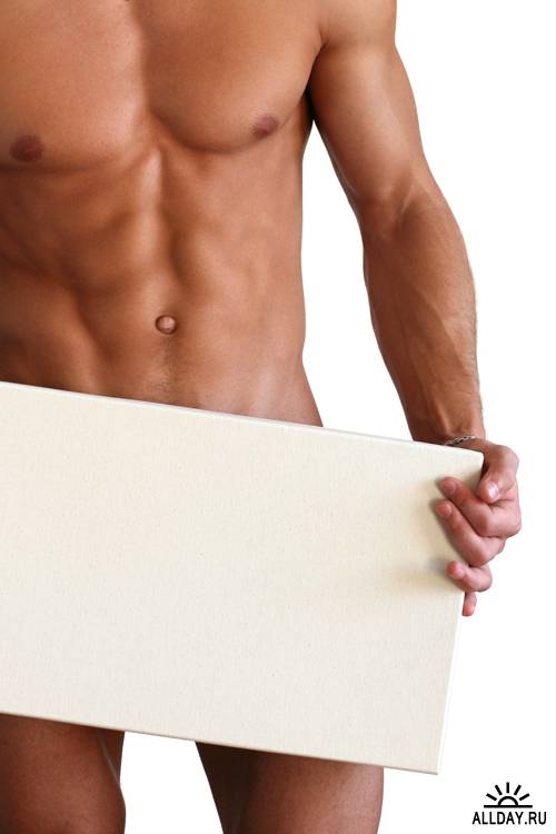 Обнаженный мускулистый торс | Naked muscular torso - UHQ Stock Photo