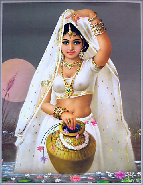 Женщины в индийской живописи