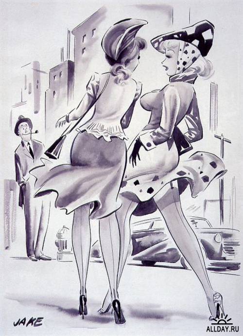 Jack Cole. Playboy Cartoons