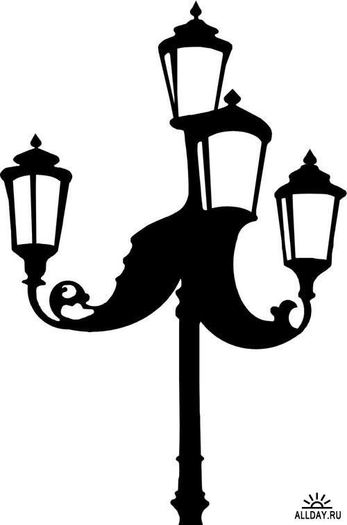 Lanterns and flashlights 1 | Фонари и фонарики 1 - Набор элементов для коллажей