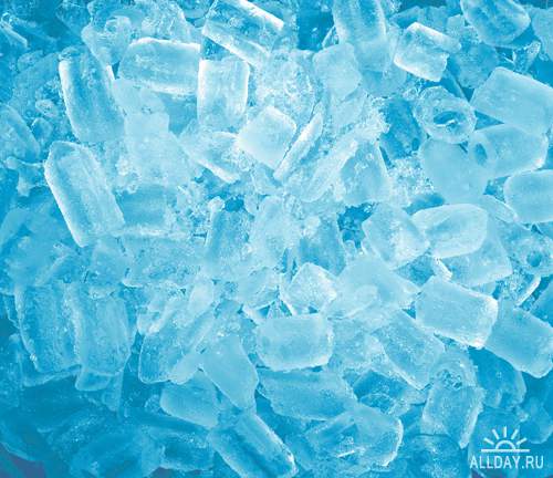Ледяные кубики 2 - Растровый клипарт | Ice cube 2 - UHQ Stock Photo