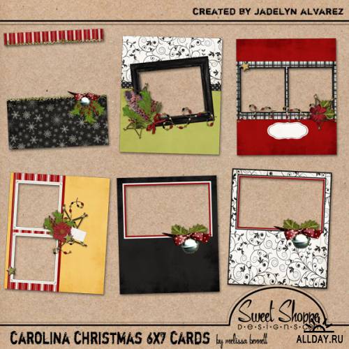 Scrap kit  Carolina  Christmas