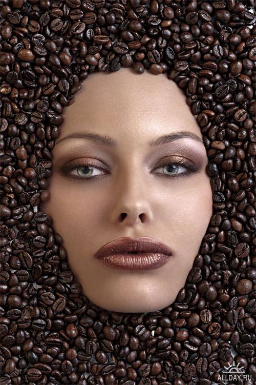 Pretty girl with coffee
