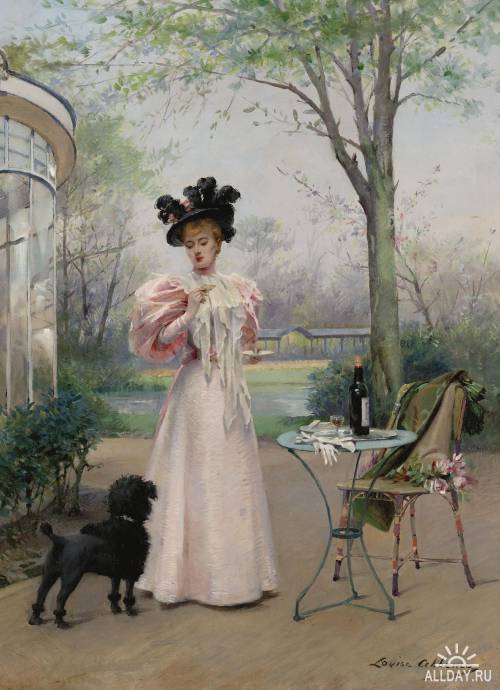 Французский художник Louise Abbema (1853-1927)