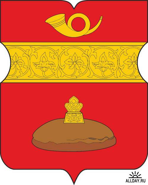 Гербы и флаги Москвы (город, административные округа,  районы) в векторе