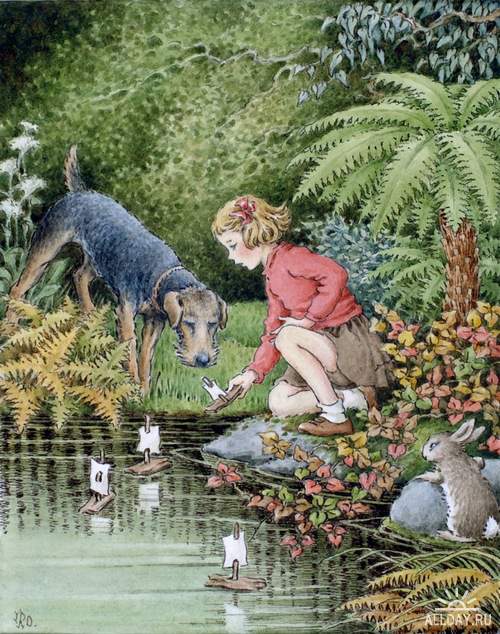 Классика детской иллюстрации - Австралийский иллюстратор Ida Rentoul Outhwaite (1888 - 1960)