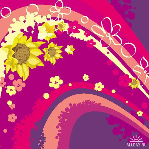 Abstract Artistic Floral